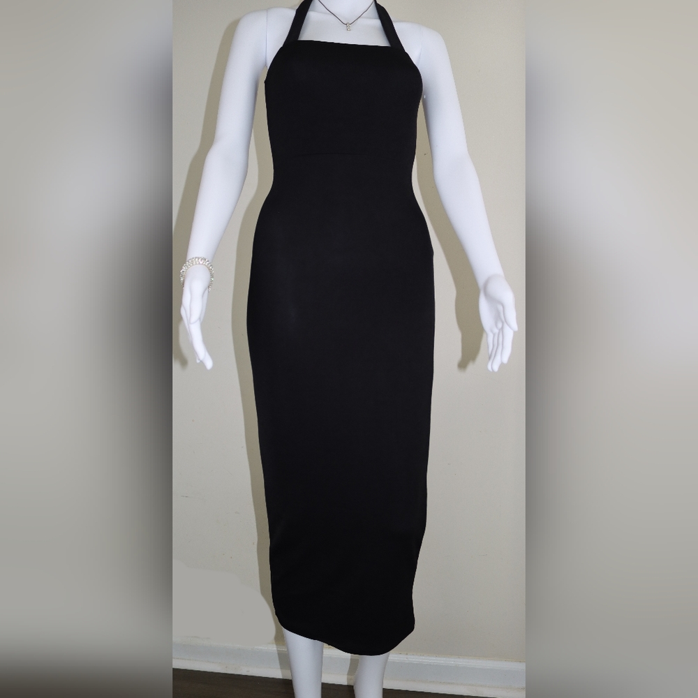 Halter Midi Dress